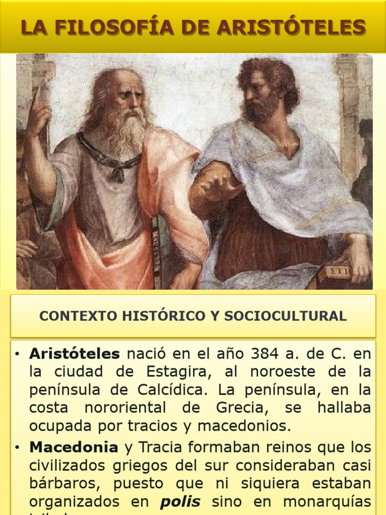 La Filosofía de Aristóteles | PDF | Aristóteles | Alma