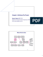 Chapter 4 - Defining The Project - 2023