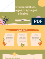 Reglas de separación silábica en español | PDF | Sílaba | Vocal
