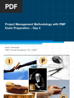 Day 4 - Project Management Methodology With PMP Exam Preparation