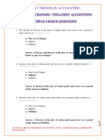 Changes in Price Accounting MCQ - Sy M Com