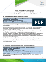 Guia de Actividades y Rubrica de Evaluación - Unidad 3-Tarea 5 - Componente Práctico-Salidas de Campo