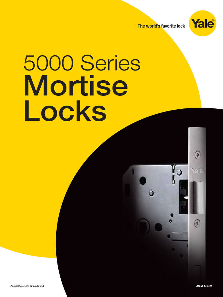 AA Project Catalogue - Mechanical Lock@Yale Mortise Locks | PDF ...