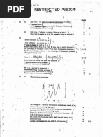 AL 2001 Physics Marking Scheme | PDF