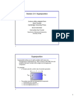 Section 2.4-Superposition