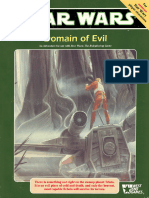 Star Wars WEG RPG (D6) - Adventure - Domain of Evil (40034)