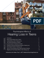 Psychological Affects of Hearing Loss in Teens