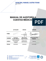 Manual Auditoría A Cuentas Médicas