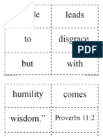 Bible Memory Verse Cards Lesson7