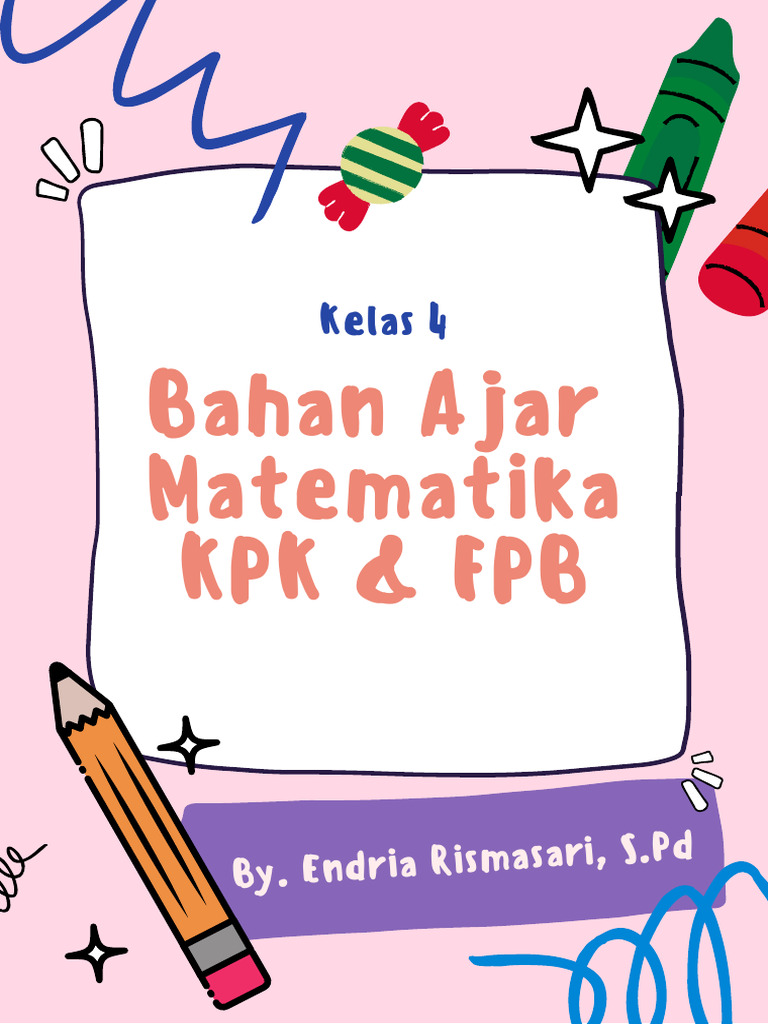 Materi KPK dan FPB Kelas 4 SD | PDF