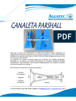 Canaleta Parshall