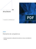 U1 Planeación y Conceptualización Del Producto. Elementos de Marketing