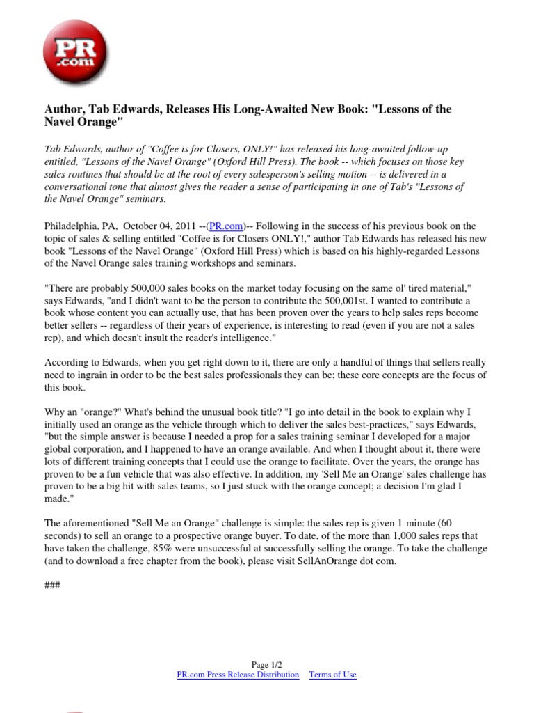 Author, Tab Edwards, Releases His Long-Awaited New Book: 