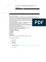 Avaliação On-Line 2 (AOL 2) DOL - Responsabilidade Socioambiental - 2023.2