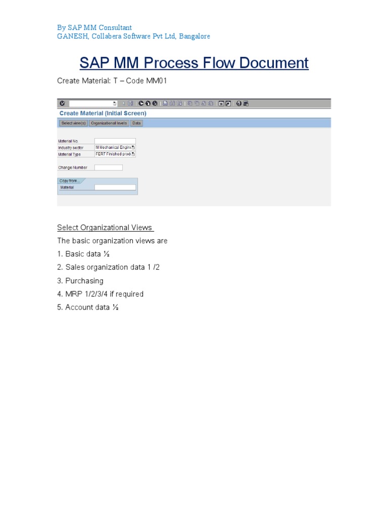 SAP MM Guide for Procurement Pros | PDF | Receipt | Accounts Payable