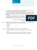 Gramática - Rimas, de Luís de Camões: 1. A. B. C. 2. A. B. C