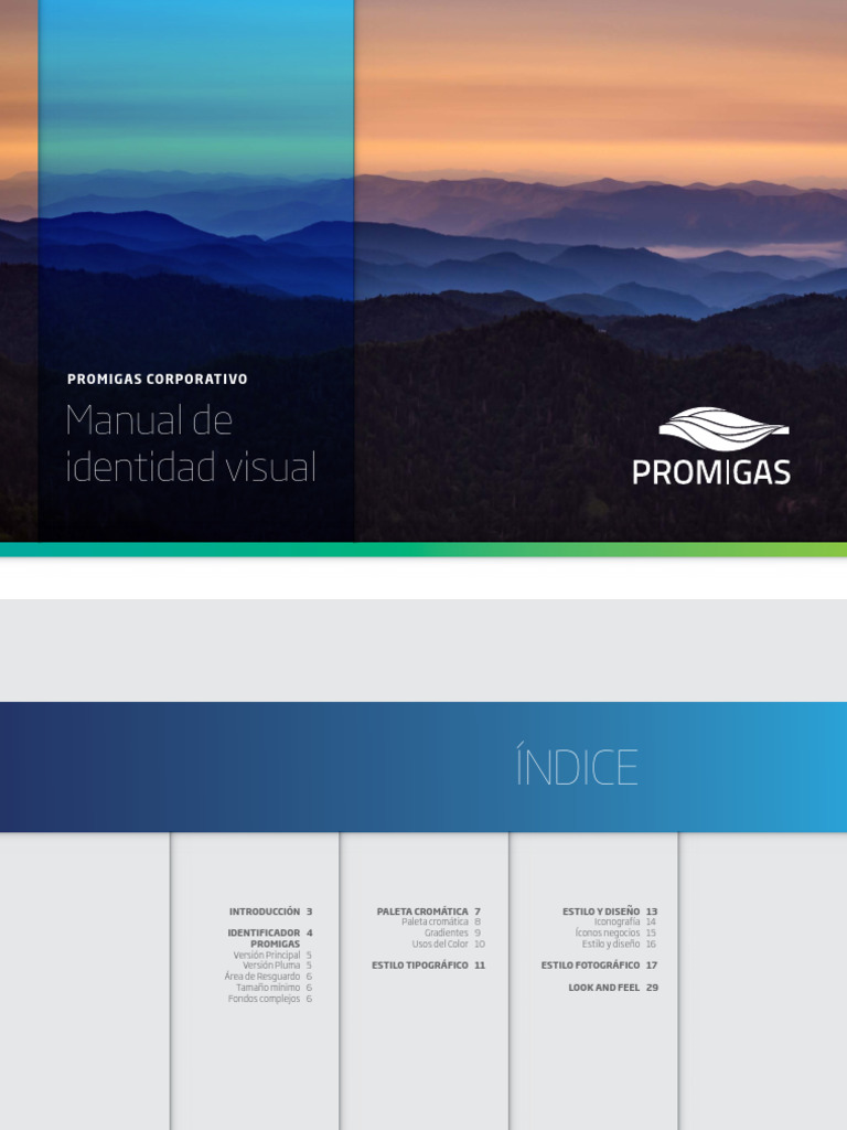 Manual de Identidad Visual Promigas | PDF