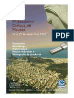 Programa Encontro Carioca Flautas 2022