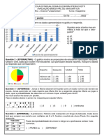 3 Avaliação Bimestral de Matemática - 5º Ano