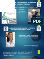 Presentacion de Introduccion A La Clinica y Ergonomia Dental