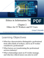 Chapter 2 - Ethics For It Workers and It Users