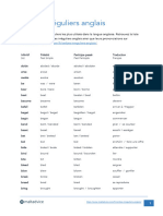 PDF Verbes Irreguliers Anglais