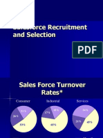 Sales Force Recruitment and Selection