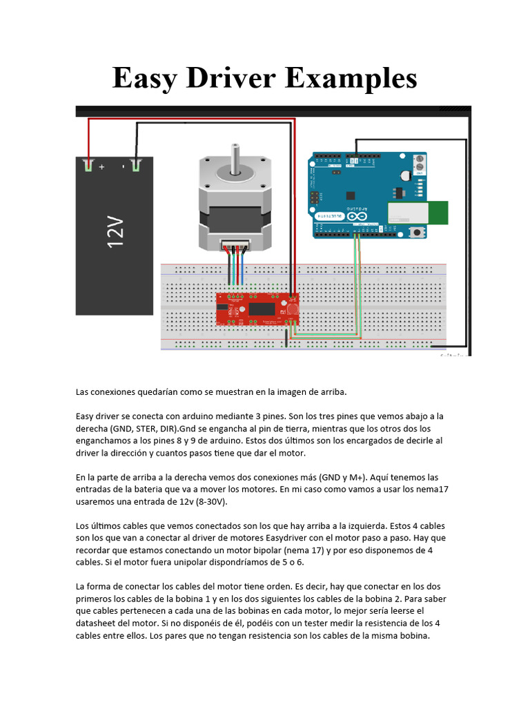 Easy Driver Examples | Descargar gratis PDF | Componentes | Electricidad