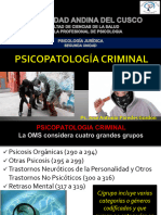 Psicopatología Criminal