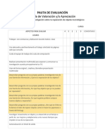 7basico TecnologIa Pauta de EvaluaciOn Clase 4 Unidad 2 InvestigaciOn