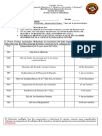 Parcial para Prueba de Oficialidad Escoltas