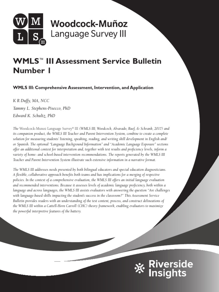 WMLSIII | PDF
