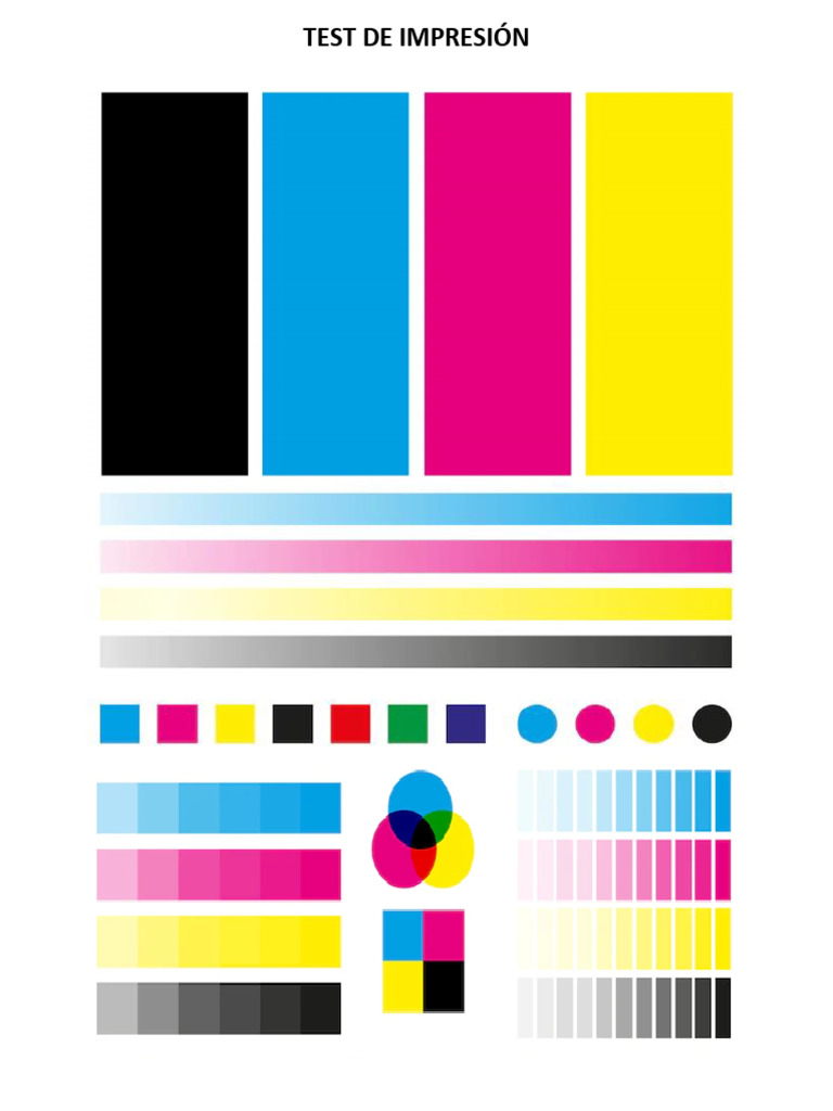 Test de Impresión HP | PDF