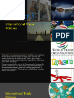 Chapter 5 International Trade Policies