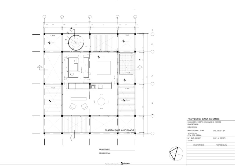 Noguera Larisa Casa Cosmos Planos 4 | PDF