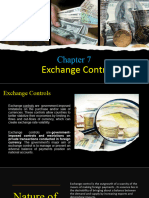 Chapter 7 Exchange Controls