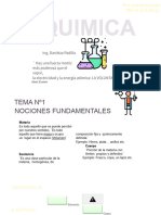 TEMA 1 Quimica Preunversitario