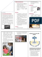 Triptico Del Proyecto Generador de Energia Electrica Por Viento