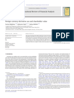 W9 - Foreign Currency Derivative Use and Shareholder Value