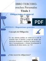 2022 Obligaciones 1HRossoppt - PPT en El Nuevo Codigo Civil y Comercial de La Nacion 1