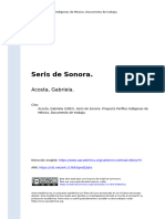 Acosta, Gabriela (2002) - Seris de Sonora