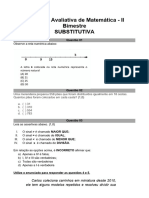 Matematica 2023 02-04 - Substitutiva