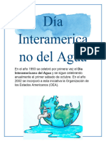 Día Interamericano del Agua