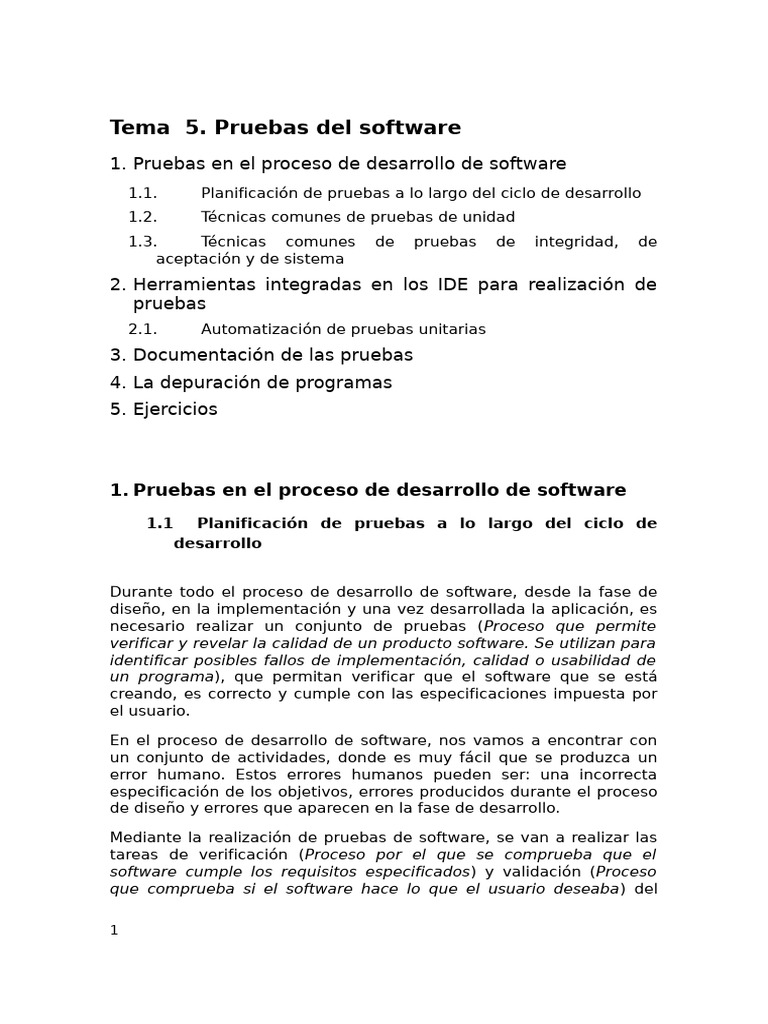 Nodo Predicado en Pruebas de Software | PDF | Métodos y materiales de ...