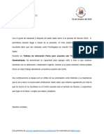 Plantilla Cartas de Agradecimiento Profesional 