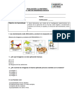 Prueba de Ciencias Naturale 4to Fuerza