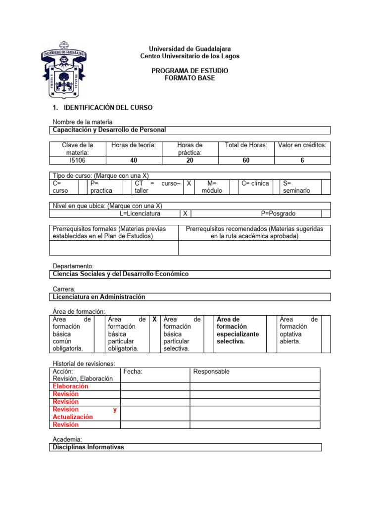 Capacitación y Desarrollo de Personal | PDF | Crecimiento personal y ...