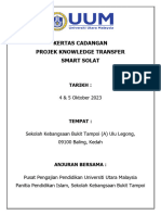 Kertas Cadangan Program Solat