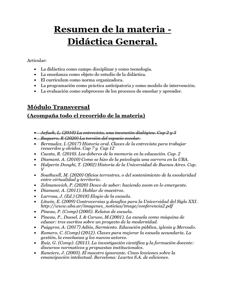Didáctica General | Descargar gratis PDF | Enseñando | Maestros