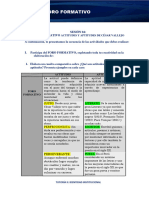 FORO FORMATIVO Nuve Ysavo